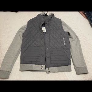 Gray lightweight jacket